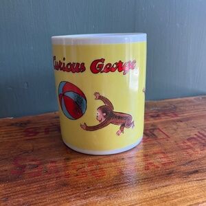 Vintage 1997 Curious George Mug